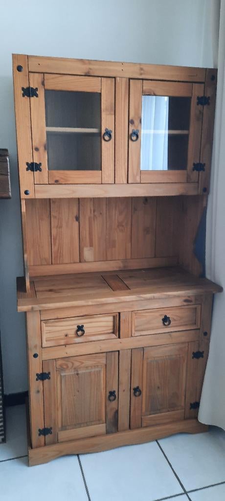 Kast, Huis en Inrichting, Kasten | Kleerkasten, Ophalen, Gebruikt, Met deur(en), Landelijk