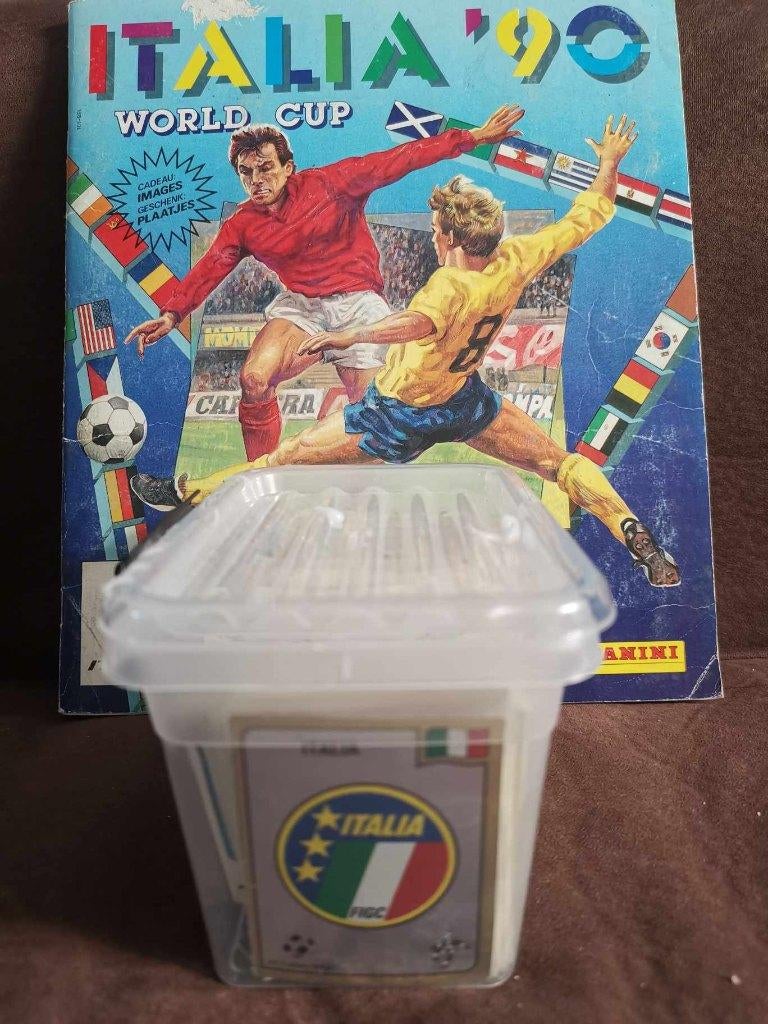Panini ITALIA 90 prachtige recuperaties, Verzamelen, Ophalen of Verzenden, Gebruikt, Poster, Plaatje of Sticker