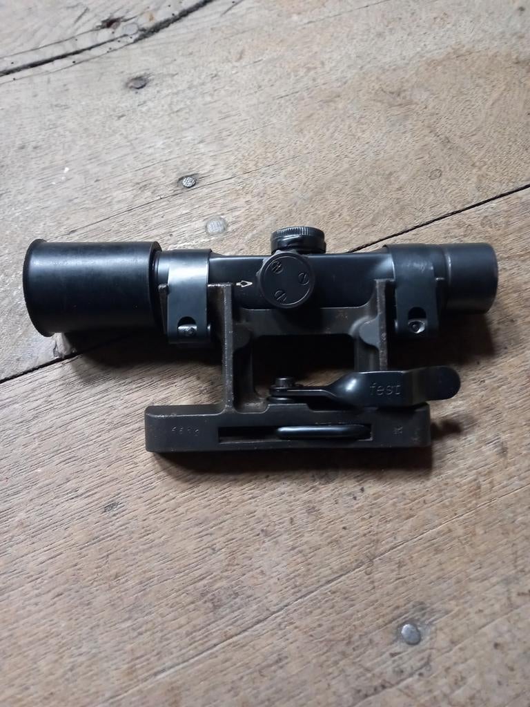 Lunette allemande  Zf 4    G43, Enlèvement