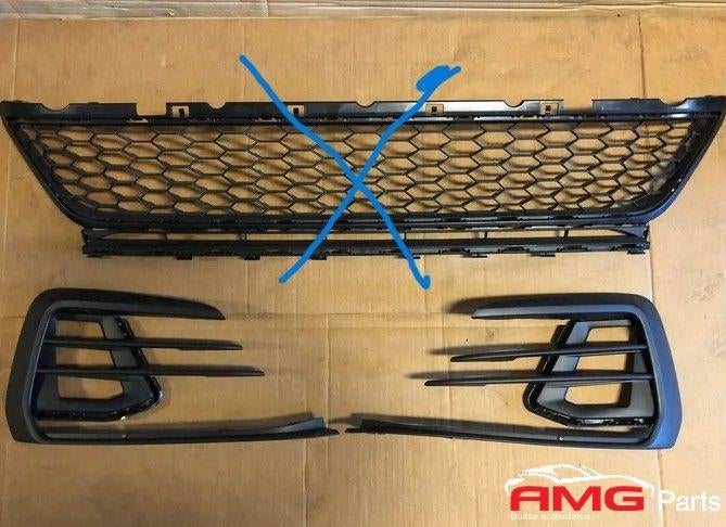 Grille de feux antibrouillard du pare-chocs avant de la VW G, Neuf, Pare-chocs, Volkswagen, Volkswagen AG