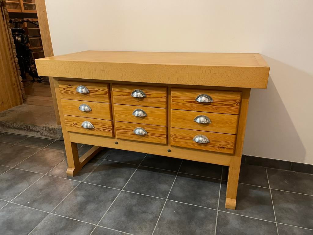 Meuble etablis, Bricolage & Construction, Établis, Comme neuf, Enlèvement