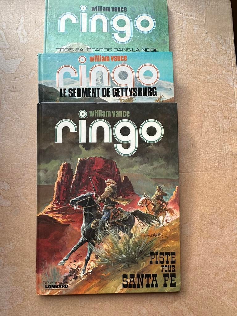 Trilogie des Ringo de William Vance, Livres, BD, Plusieurs BD, Enlèvement ou Envoi, Utilisé