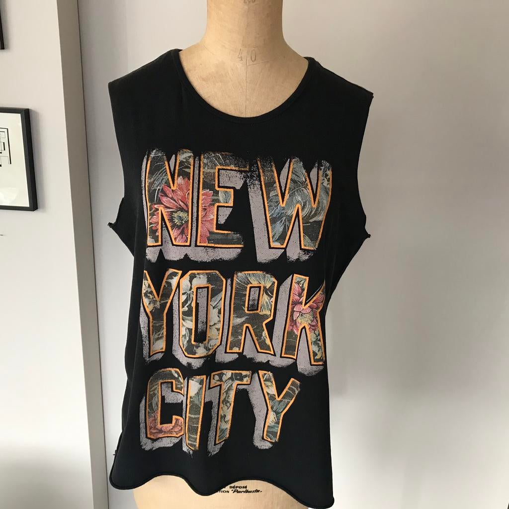 Tshirt Denim & Supply, Ralph Lauren, medium, Maat 38/40 (M), Zwart, Ophalen of Verzenden, Zonder mouw