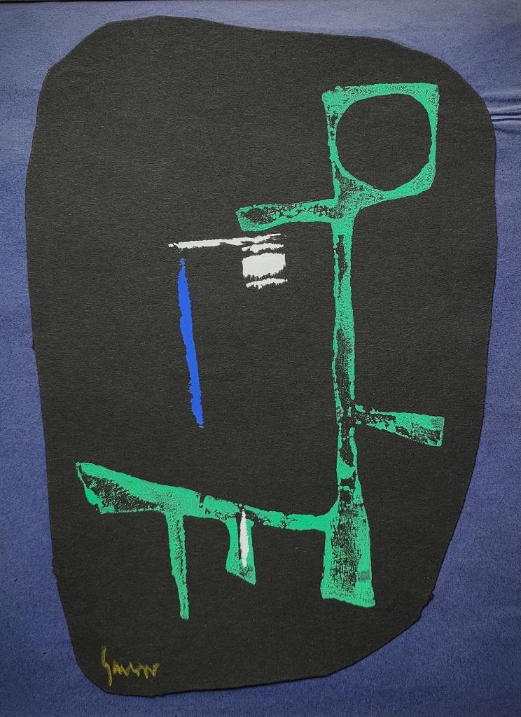 HAUROR (Group Art Abstrait / Belgique) / Collage (1952), Enlèvement