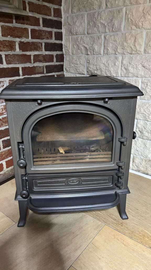 Feu bois/charbon marque ( Saey), Enlèvement, Utilisé, Bois