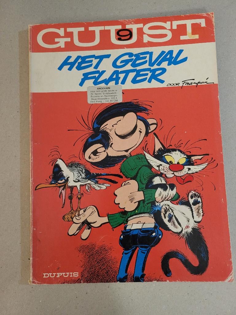 GUUST n9, Gelezen, Verzenden, Eén stripboek, Franquin