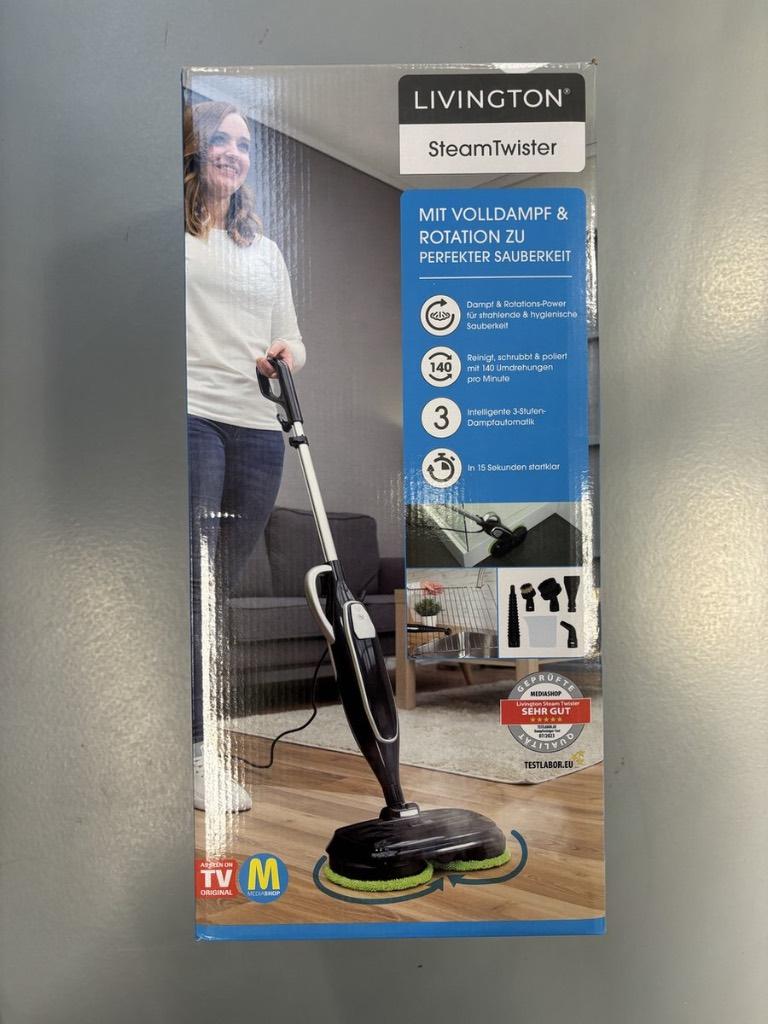 Nettoyeur vapeur Livington Steam Twister, Enlèvement, Utilisé, Nettoyeur à vapeur