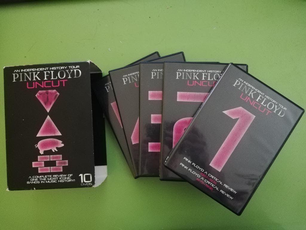Pink Floyd DVD-box 10x/ Uncut - An Independent History Tour, Ophalen of Verzenden