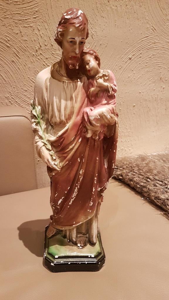 Zeer oud Sint Jozefbeeld met kind, Enlèvement