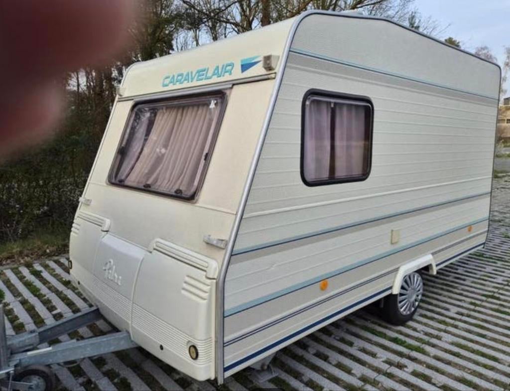 Caravan caravelair Keuringsvrij MTM 750KG voortent fietsendr, Luifel, Treinzit, 4 tot 5 meter, Caravelair