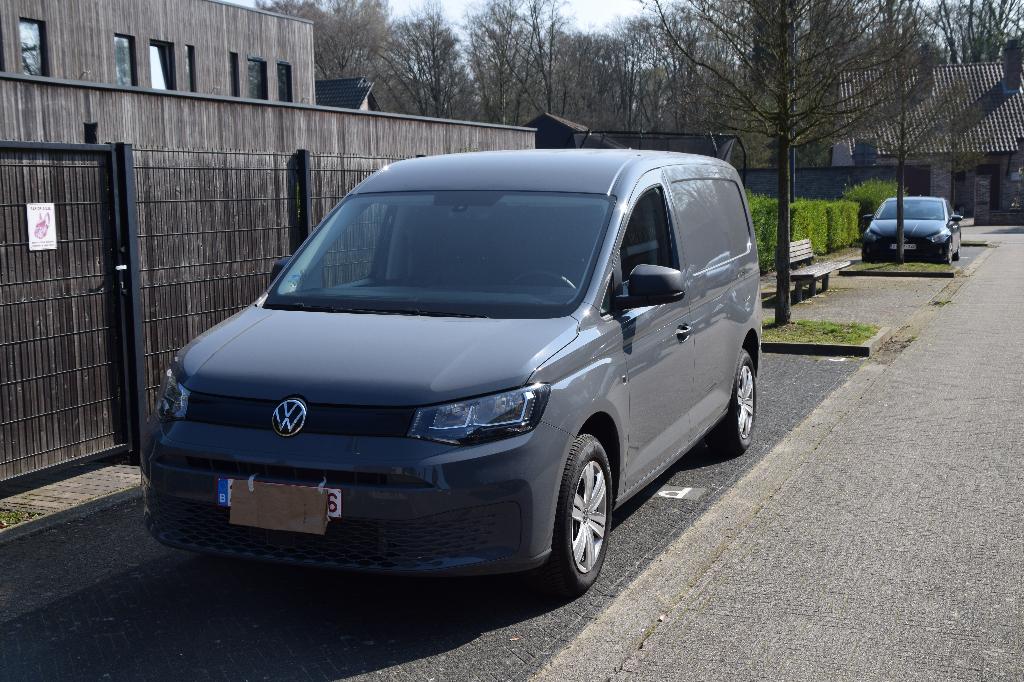 Vw Caddy Maxi, Auto's, Zwart, 4 cilinders, Volkswagen, Particulier