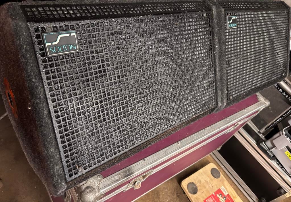 Solton MF200 A (active monitor 200w rms /4Ohm X2, Muziek en Instrumenten, Versterkers | Keyboard, Monitor en PA, Ophalen, Gebruikt