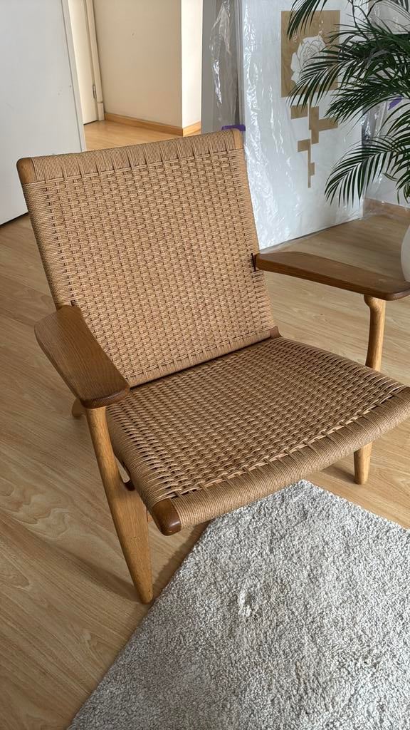 Fauteuil danois CH25 Carl Hansen & Søn, Enlèvement, Utilisé