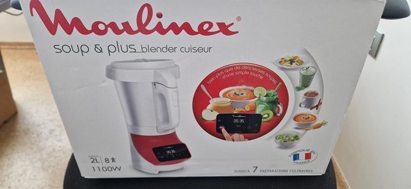 Moulinex Soup & Plus LM924500 Rouge, Enlèvement, Neuf, Mélangeur