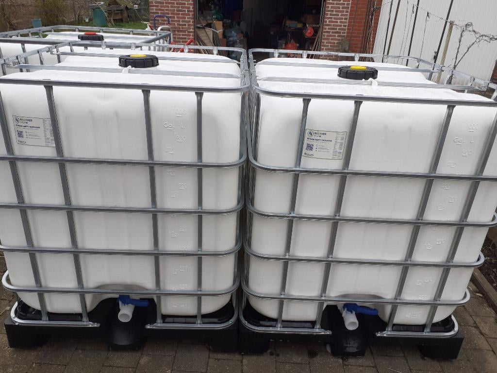 Cuve, citerne ibc 1000L ANTI ALGUE  PROPRE, Jardin & Terrasse, Enlèvement, Comme neuf