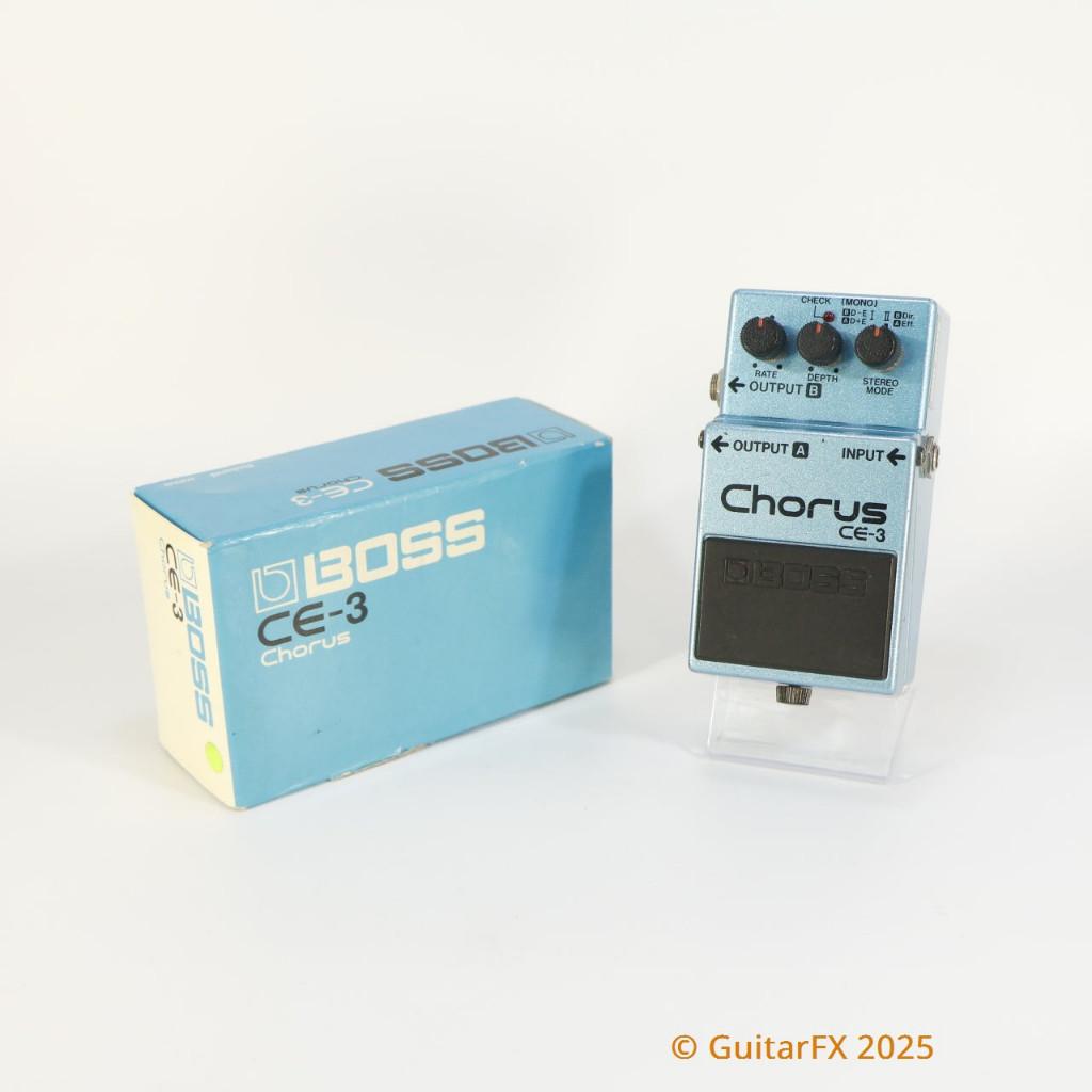 Boss CE-3 Chorus modded naar een CE-2 Stereo Chorus (s/n 248, Musique & Instruments, Effets, Utilisé, Chorus, Enlèvement ou Envoi