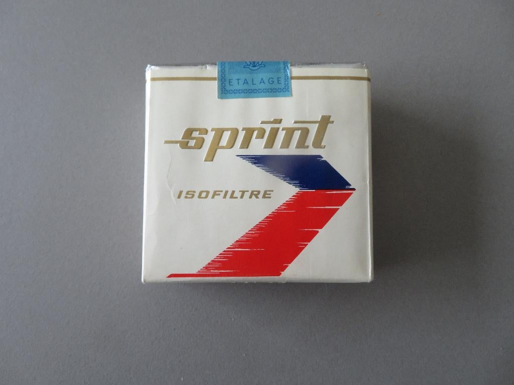 etalage pakje sigaretten Sprint Vander Elst, Collections, Articles de fumeurs, Briquets & Boîtes d'allumettes, Enlèvement ou Envoi