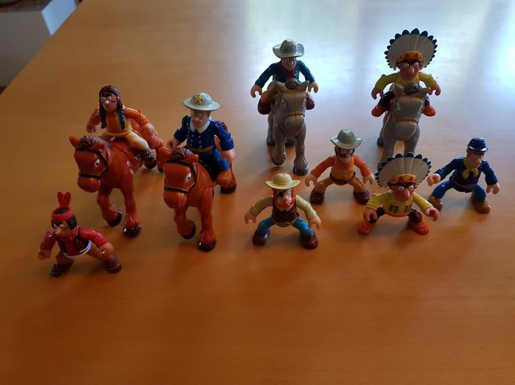 Indiens, cowboy, chevaux vintage, Fisher Price, Collections, Jouets, Comme neuf, Enlèvement ou Envoi