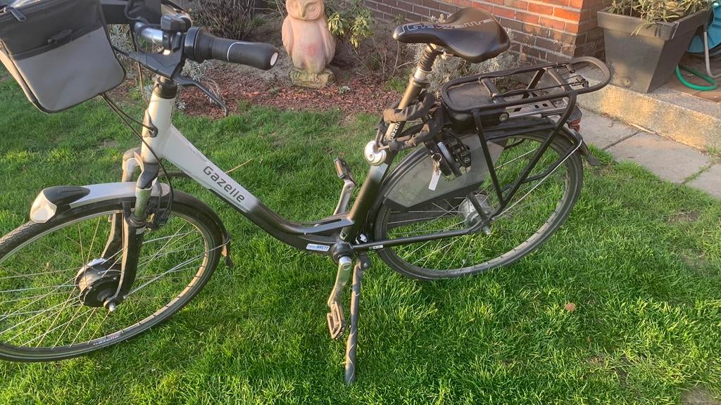 Electrische fiets, Fietsen en Brommers, Fietsen | Dames | Damesfietsen, Ophalen, Gazelle, 53 tot 56 cm, Gebruikt