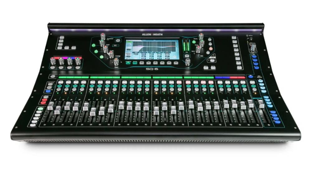 Allen & Heath SQ6 (nieuw in doos), Muziek en Instrumenten, Mengpanelen, Ophalen, Nieuw, 20 kanalen of meer, Microfooningang