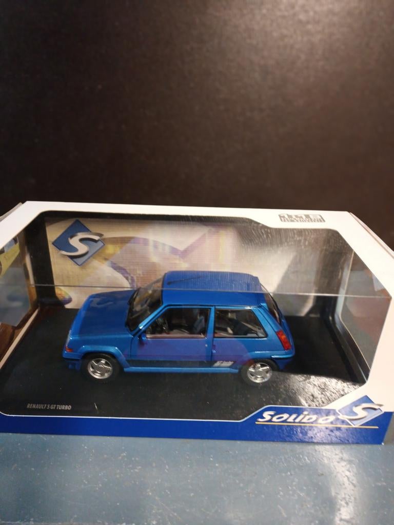 Maquette réduite Renault 5 Gt turbo, échelle 1,18., Enlèvement ou Envoi