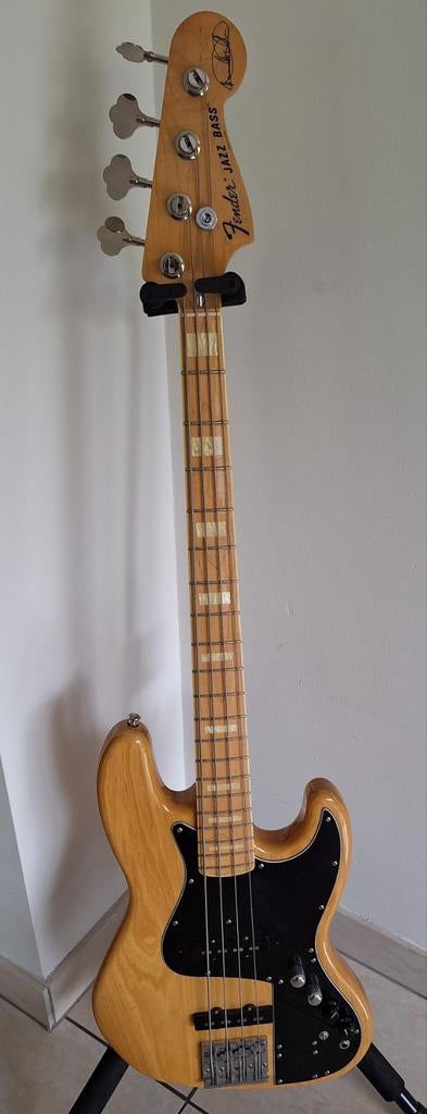 FENDER JAZZ BASS MARCUS MILLER SIGNATURE MADE IN JAPAN., Enlèvement ou Envoi
