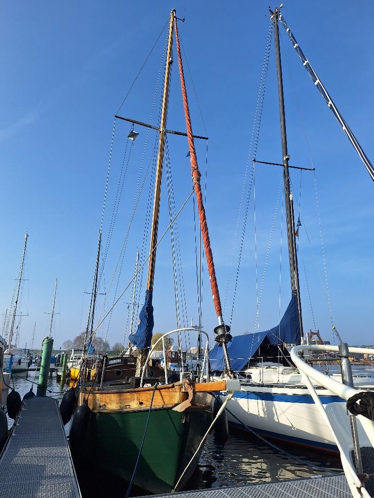 Kylix 27 houten kajuitzeilboot, Ophalen, Gebruikt, Diesel, 9 tot 12 meter