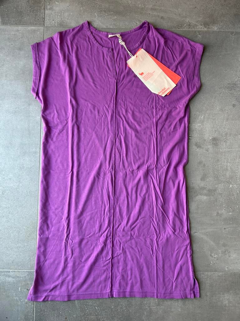 Absolut cashmere - Jurk fuchsia/paars. Maat S. Nieuw, Paars, Nieuw, Ophalen of Verzenden, Knielengte