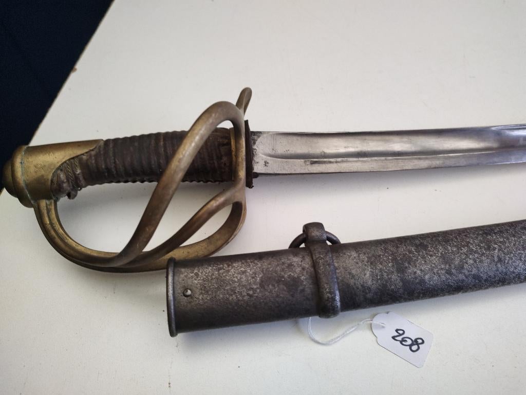 Sabel # 208 - Frankrijk - Cavalerie, Collections, Objets militaires | Général, Envoi