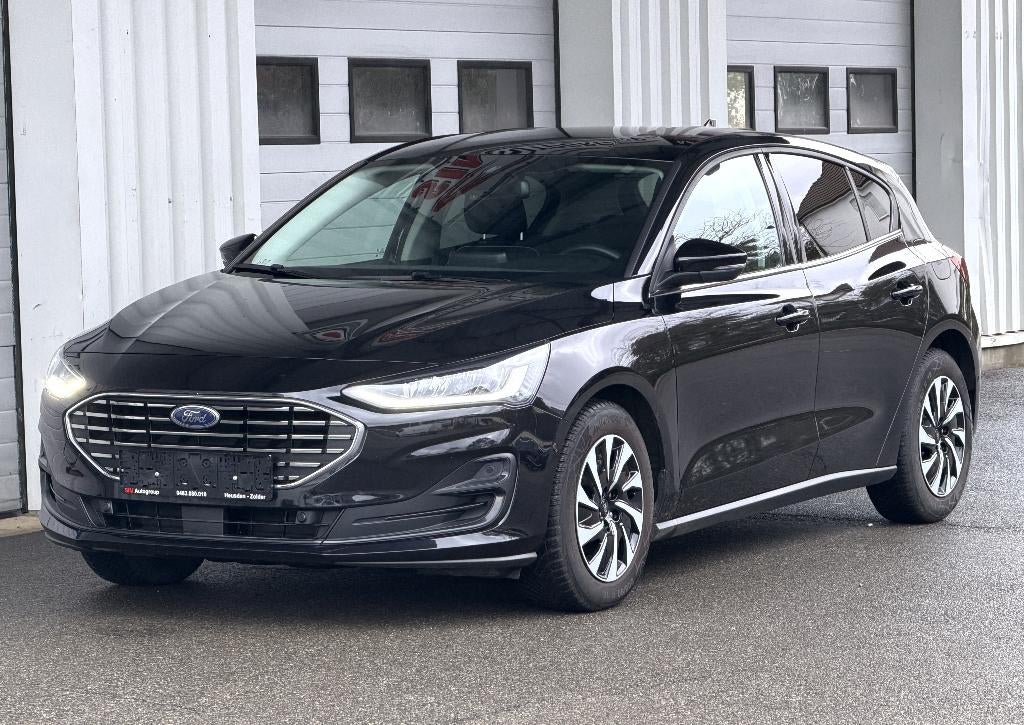 Ford Focus 1.0/Benzine/Carplay/Led/Camera/Euro6d/, Auto's, Focus, 4 deurs, Zwart, Bedrijf
