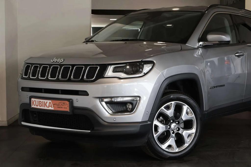 Jeep Compass Compass 1.4 Turbo 4x4 Limited BEATS Garantie, Auto's, Automaat, Gebruikt, 4 cilinders, Bedrijf