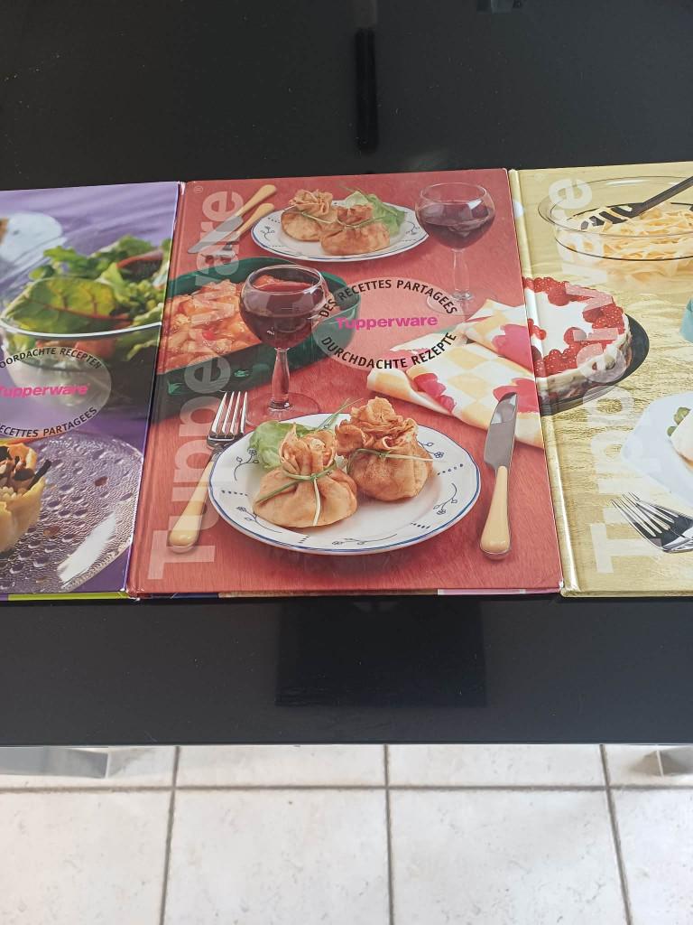 Lot de 3 livres de cuisine, Utilisé, Envoi, Gâteau, Tarte, Pâtisserie et Desserts, Europe