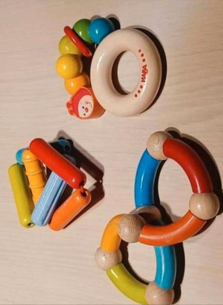 Haba houten rammelaars, Ophalen of Verzenden