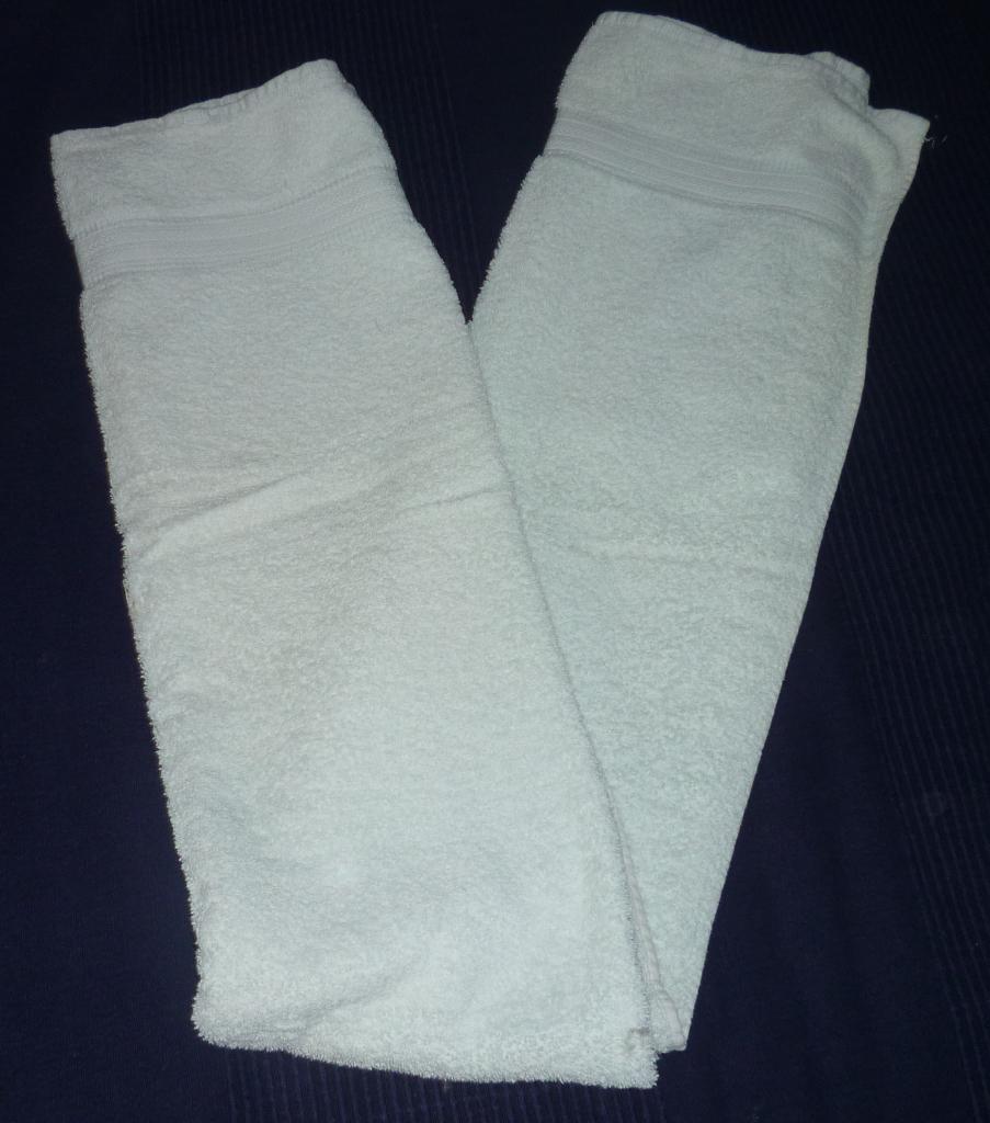 Serviette de bain Santens, couleur blanc, Maison & Meubles, Enlèvement ou Envoi, Utilisé, Blanc, Serviette