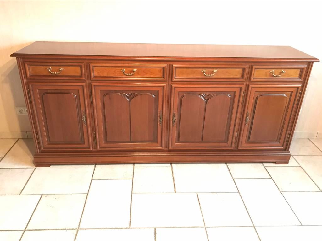 Complete Eetkamer in kerselaar, Huis en Inrichting, Kasten | Dressoirs, Ophalen, Gebruikt