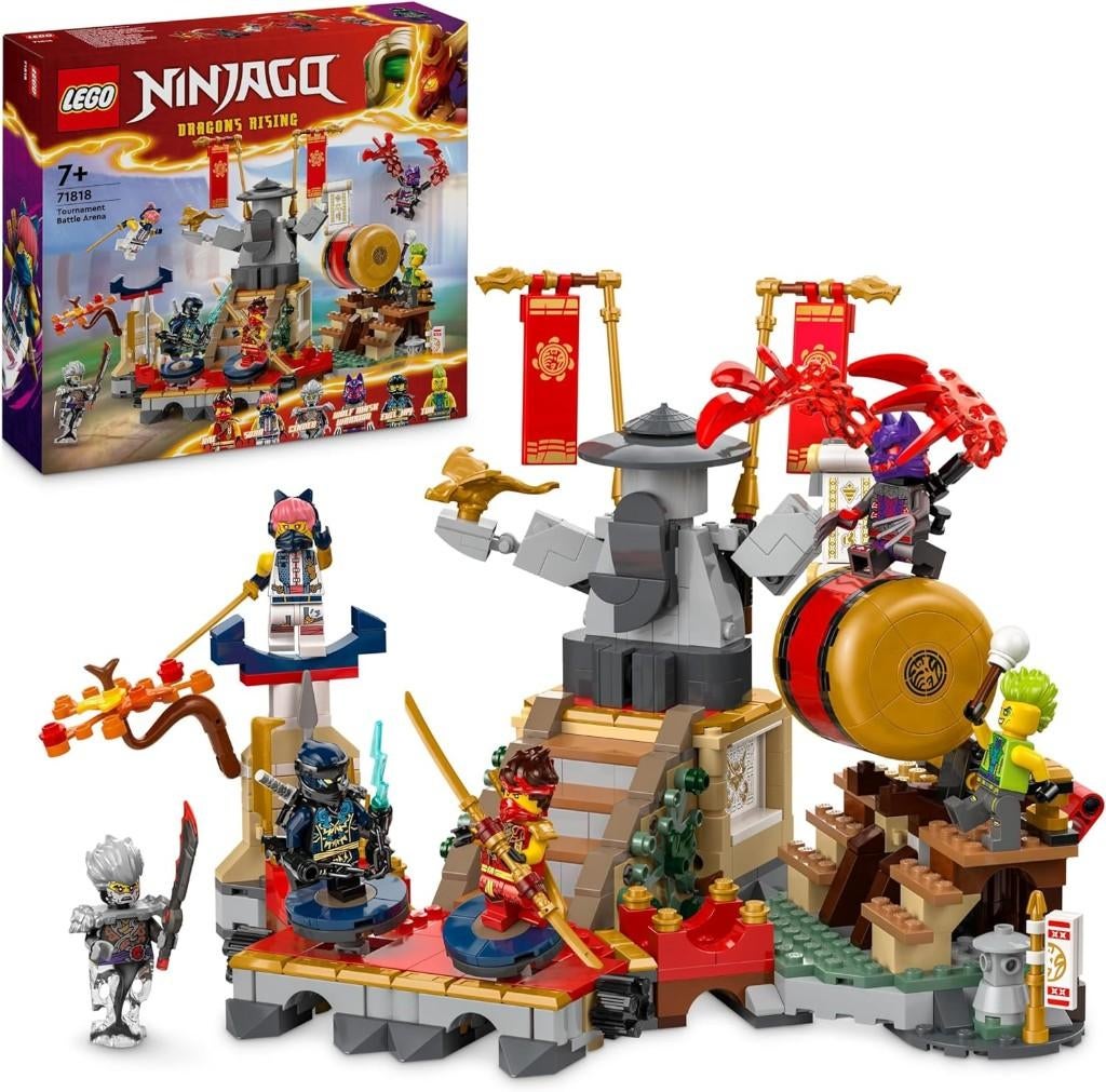Neuf - Lego L’arène de combat du tournoi (71818), Kinderen en Baby's, Speelgoed | Duplo en Lego, Nieuw, Lego, Complete set, Ninjago
