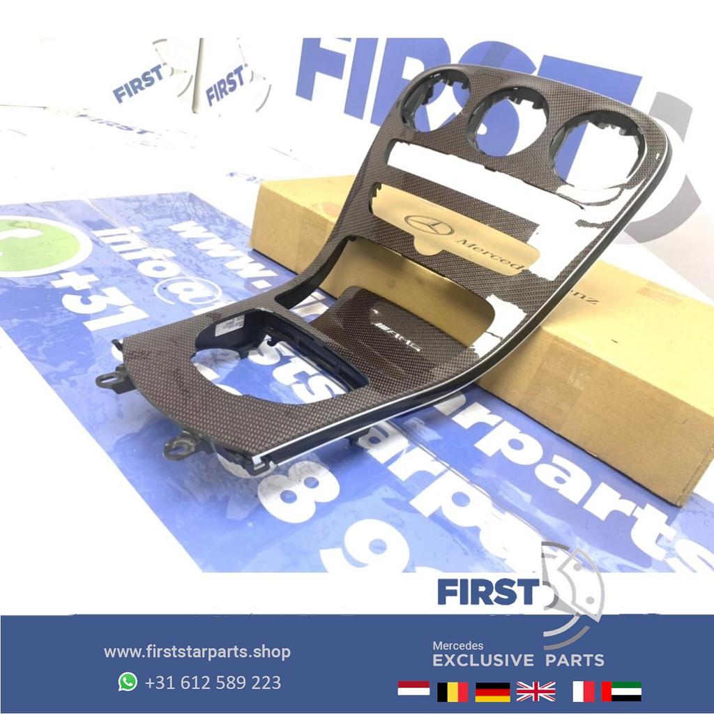 W205 C205 C63 AMG Edition 1 CARBON MIDDENCONSOLE origineel M, Gebruikt, -, Ophalen of Verzenden, -