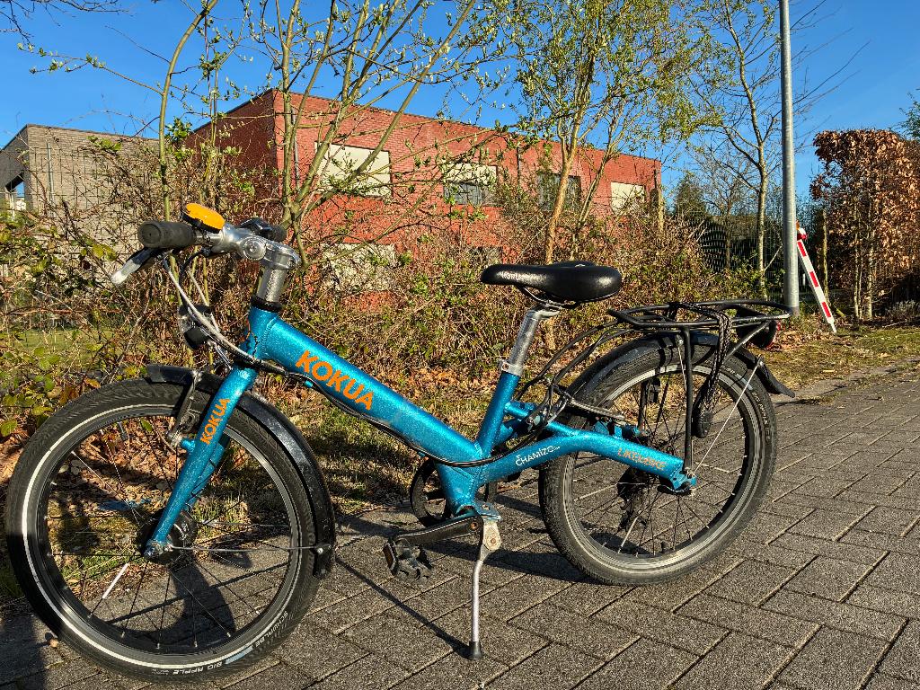 Kokua LikeToBike 20 inch met naafdynamo en bagagedrager, Fietsen en Brommers, Ophalen, Gebruikt, 16 tot 20 inch, Kokua