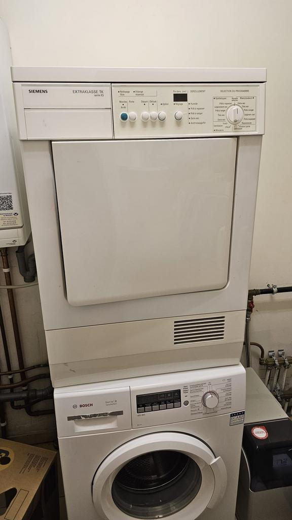 Sèche-linge Siemens à condensation, Electroménager, Sèche-linge, Enlèvement, Comme neuf, À condensation, Phase anti-froissage