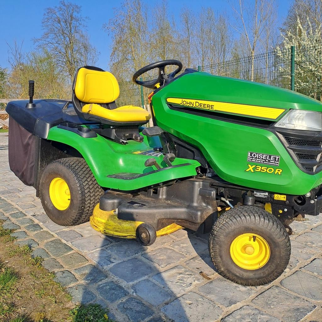 Tracteur tondeuse John Deer X350r