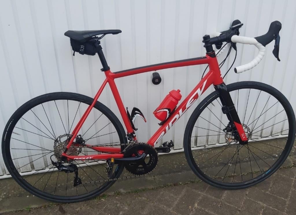 Ridley koersfiets, Fietsen en Brommers, Fietsen | Racefietsen, Heren, Aluminium, Zo goed als nieuw, Meer dan 20 versnellingen