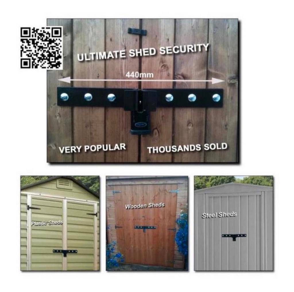 Beveiligingshasp voor slot beveiliging schuur garage poort, Tuin en Terras, Ophalen of Verzenden, Nieuw