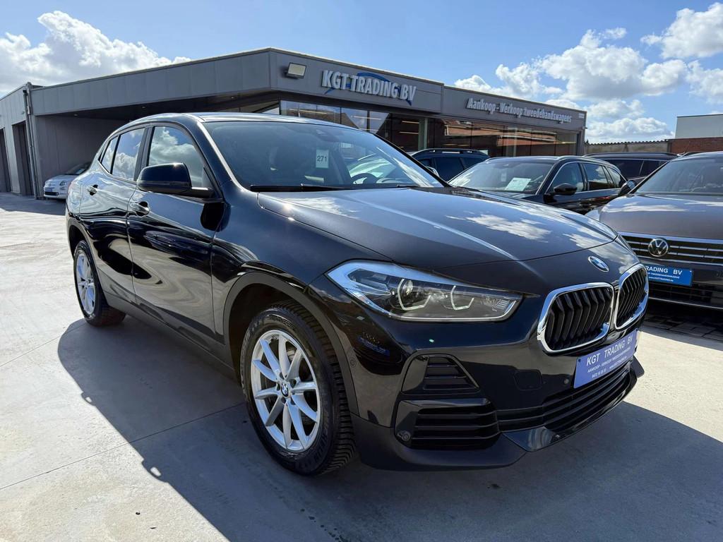 BMW X2 1.5i 136PK AUTOMAAT NAVIGATIE ZETELVERWARMING PDC, Auto's, BMW, Gebruikt, 136 pk, Zwart, 5 zetels