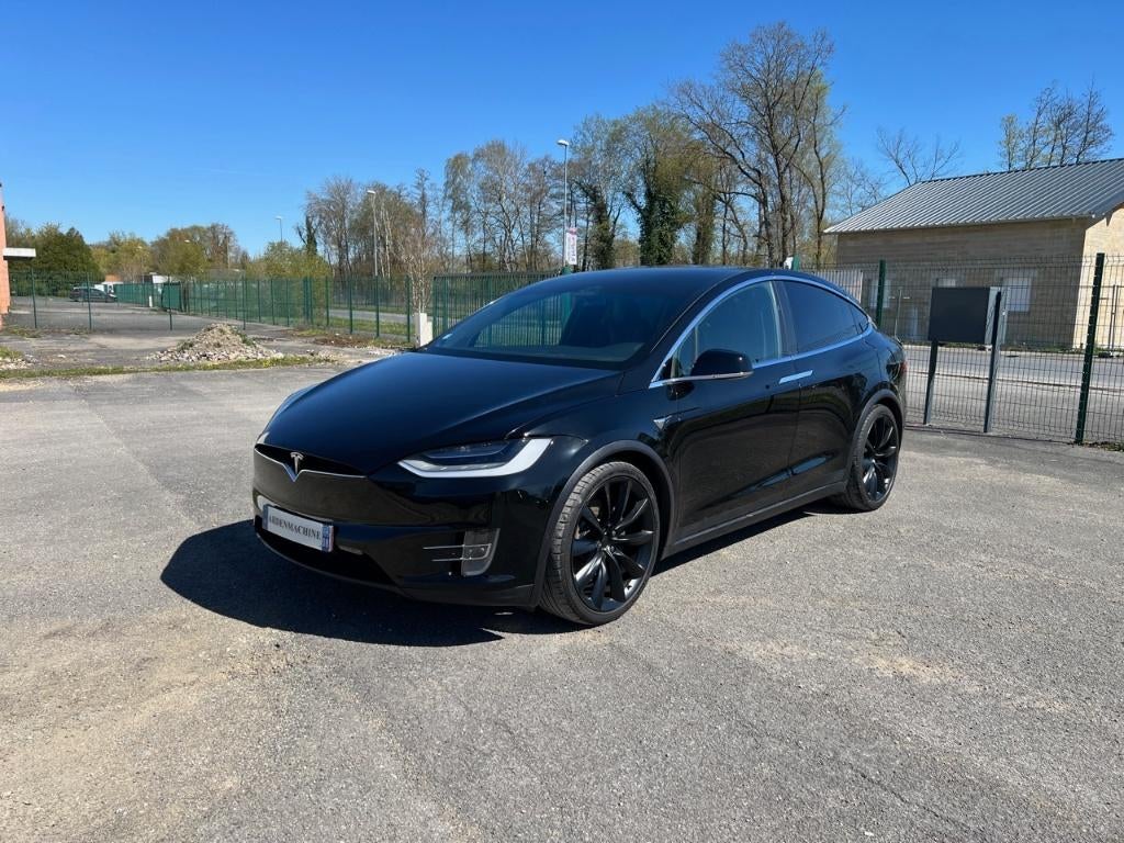 TESLA  Model X Long Range 7 Places Autopilot SOH 87%, Cuir, Model X, Achat, 7 places