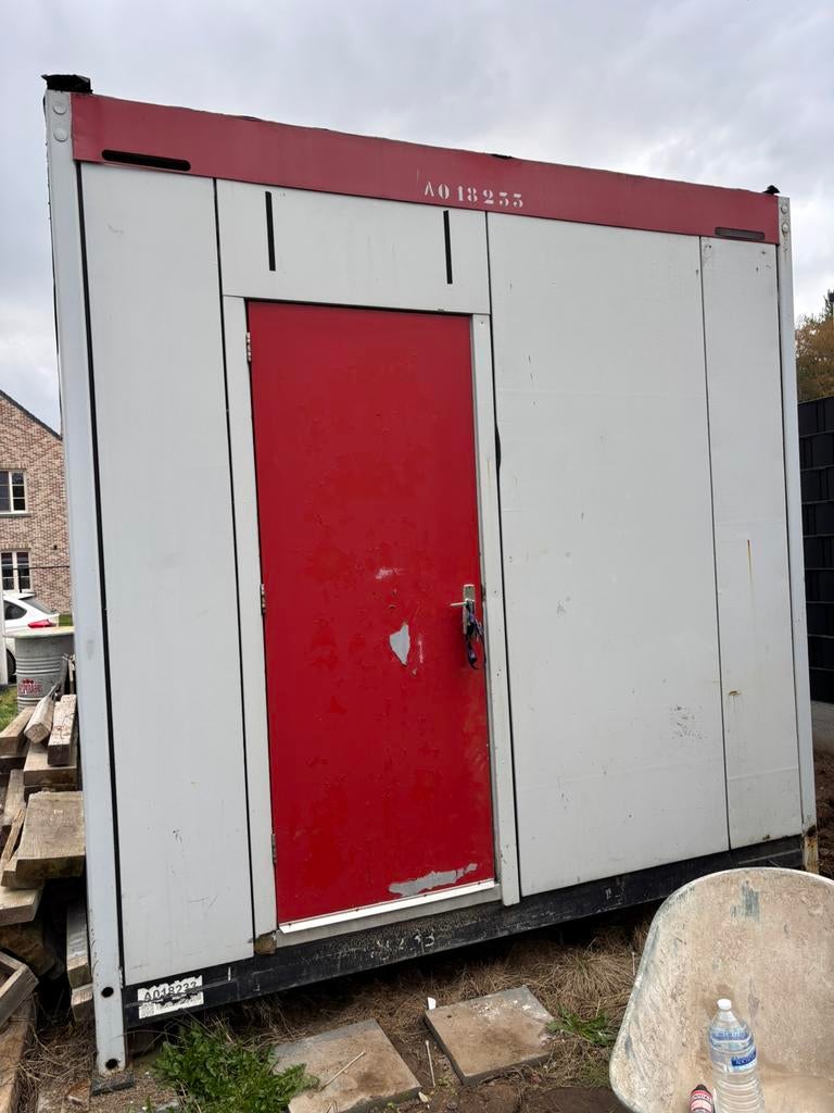 Bouwkeet, Bricolage & Construction, Abris de chantier & Baraques de chantier, Enlèvement, Utilisé