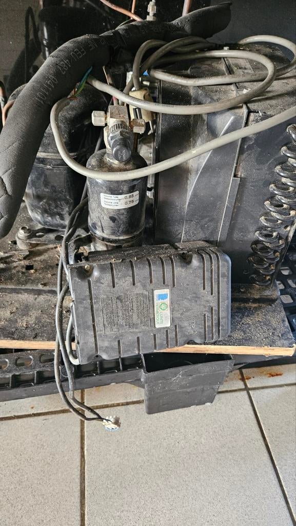 Groupe pour frigo, Enlèvement