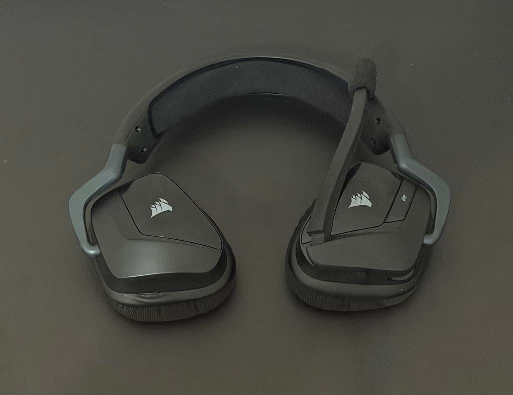 Corsair VOID RGB Elite Wireless Gaming Headset, Computers en Software, Headsets, Ophalen, Mute-functie, On-ear, Zo goed als nieuw