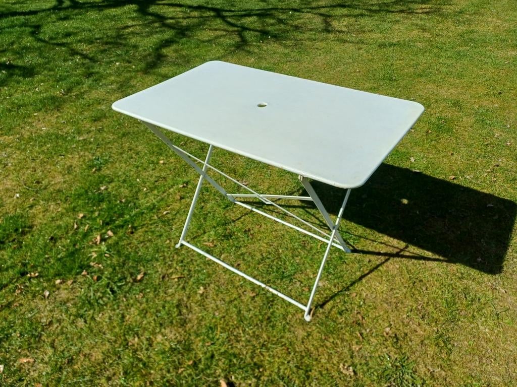 Plooibare ijzeren tuintafel 97x60x72cm, Enlèvement