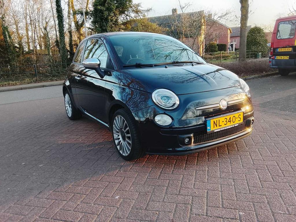 Fiat - 2011 - 500 - 0.9 TwinAir Lounge - Personenauto, Euro 5, Gebruikt, Bedrijf, Stadsauto