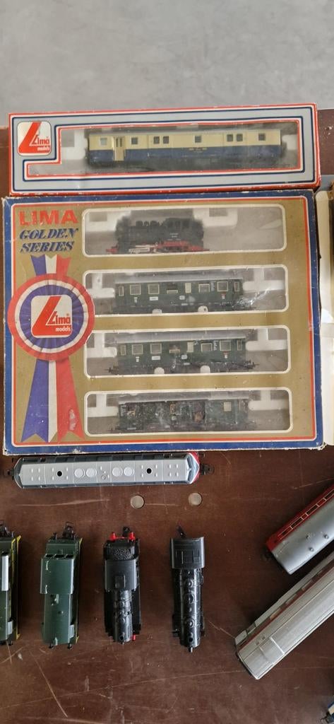 Lima trein set + allerhande, Hobby en Vrije tijd, Modeltreinen | Overige schalen, Ophalen, Treinset